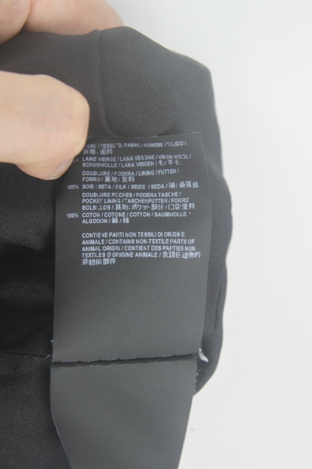 생로랑 18FW 투버튼 울 싱글 블레이저 상품이미지6