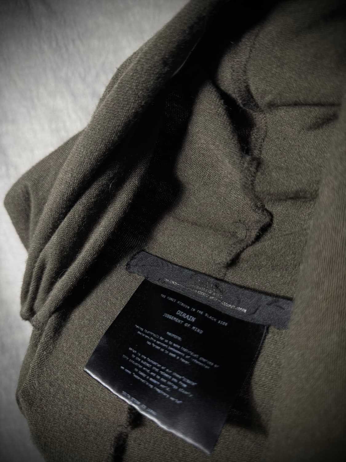 DIRAIN Drape Asymmetric Cardigan  상품이미지5