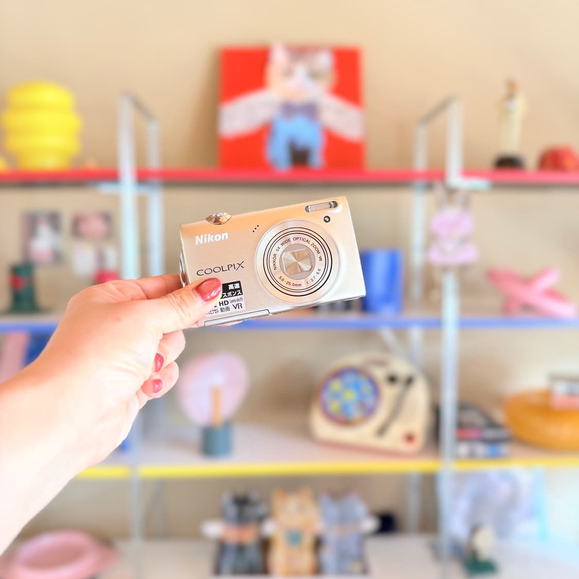 ✨츄 픽 미품 풀박스✨ 니콘 쿨픽스 S5100 실버 빈티지디카 상품이미지3