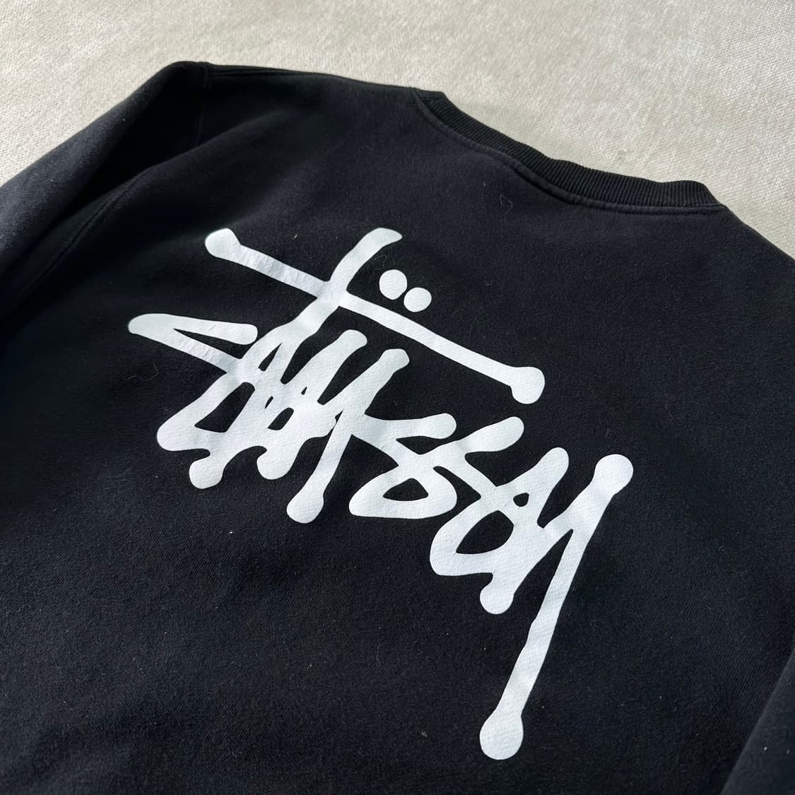 100 스투시 베이직 맨투맨 상품이미지5