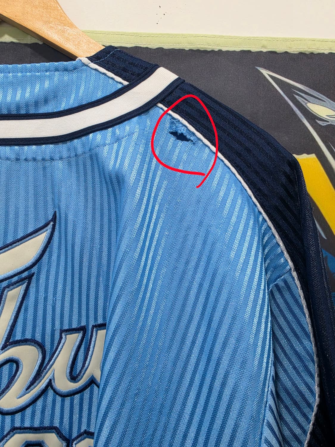 FUBU baseball jersey L 상품이미지8