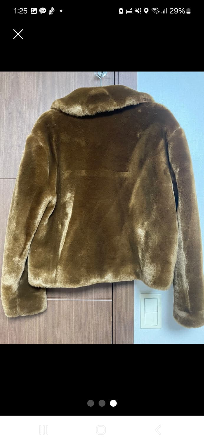 메이비베이비 디어리스트 브라운 퍼자켓 상품이미지3