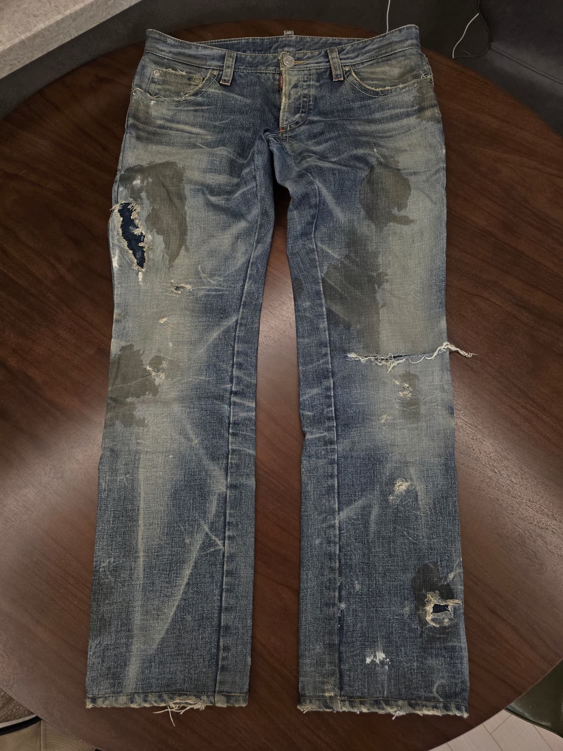 디스퀘어드 빈티지 런웨이 더티진 48 상품이미지1