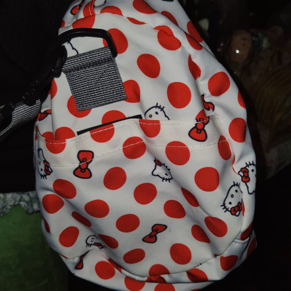 헬로키티 x 아웃도어 물방울 3way 보스턴백 상품이미지8