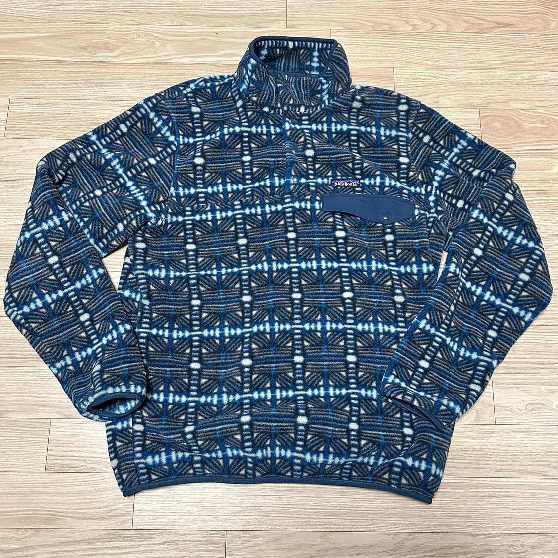 파타고니아 라이트웨이트 신칠라 스냅-T 플리스 스노우 빔 다크 내츄럴 M 상품이미지1