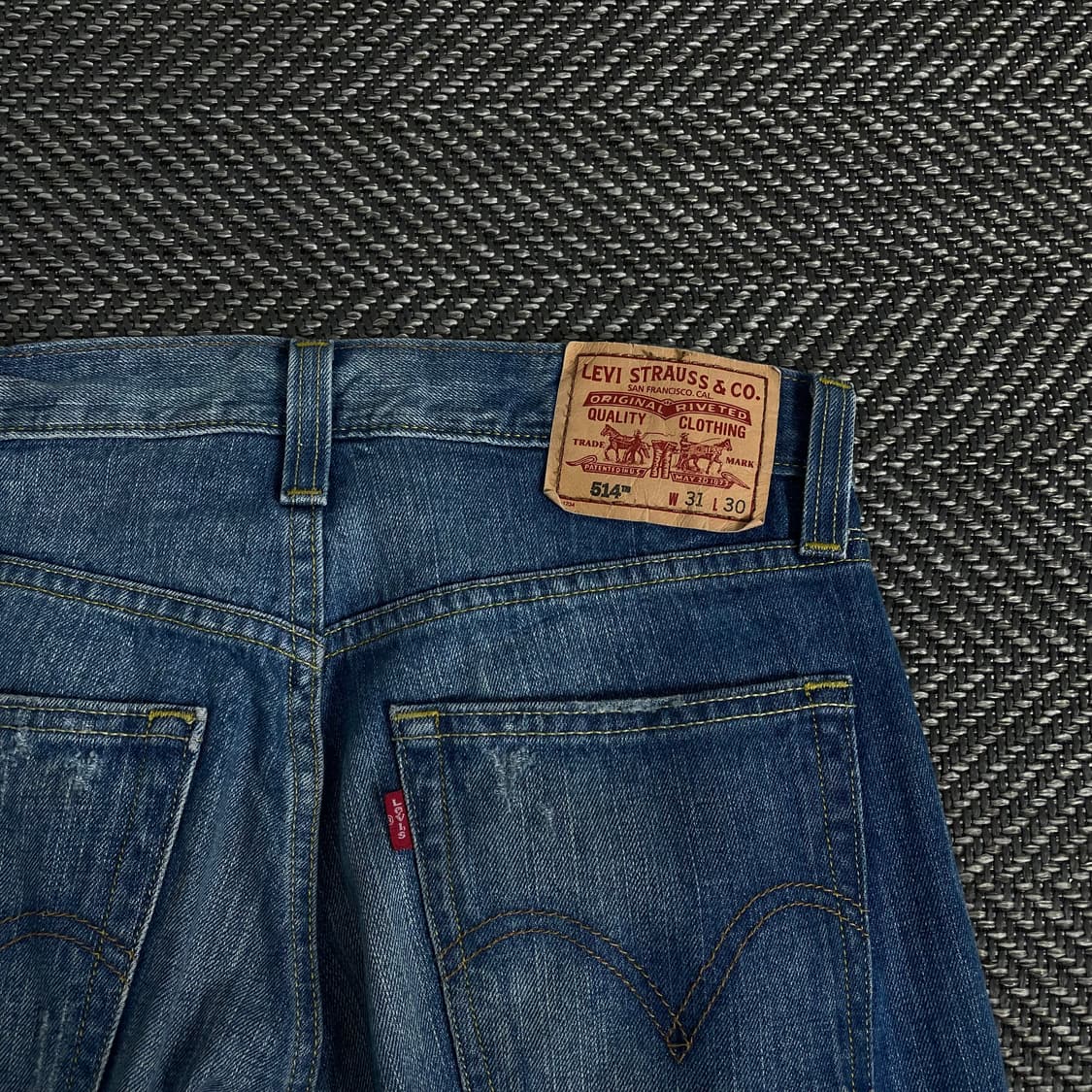 리바이스 514 타이다이 커스텀 데님 팬츠o 2848 상품이미지4