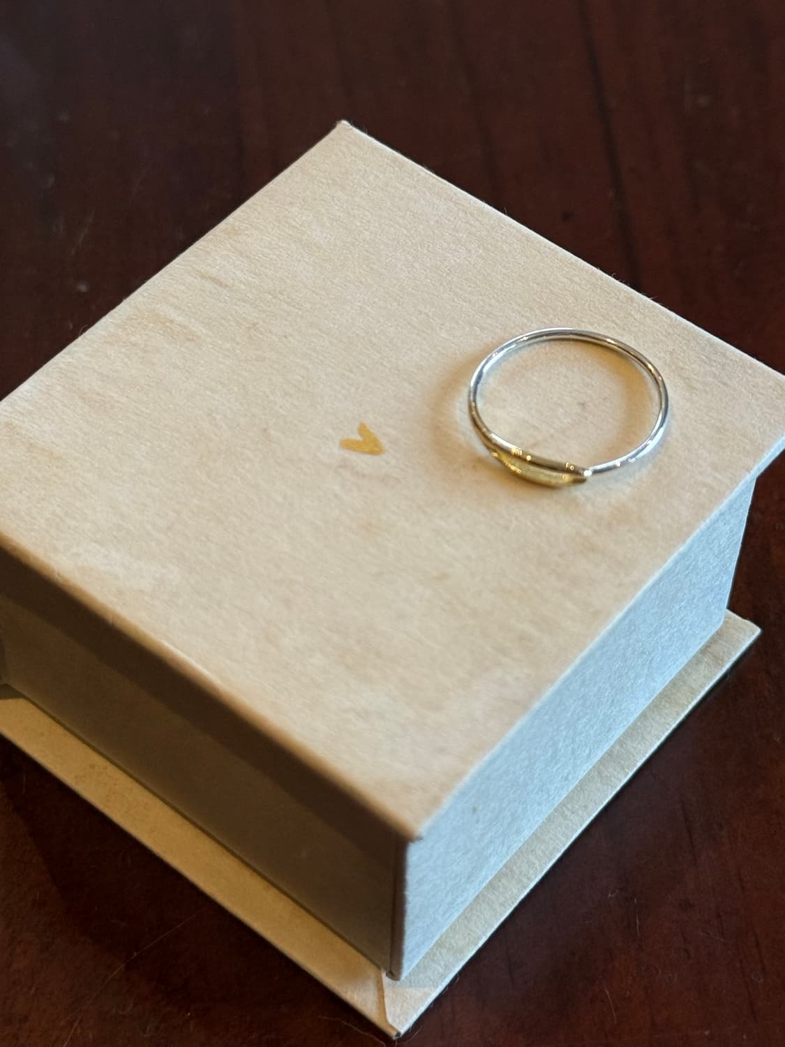 NEEDLE RING 18K GOLD×SILV 11호 상품이미지2