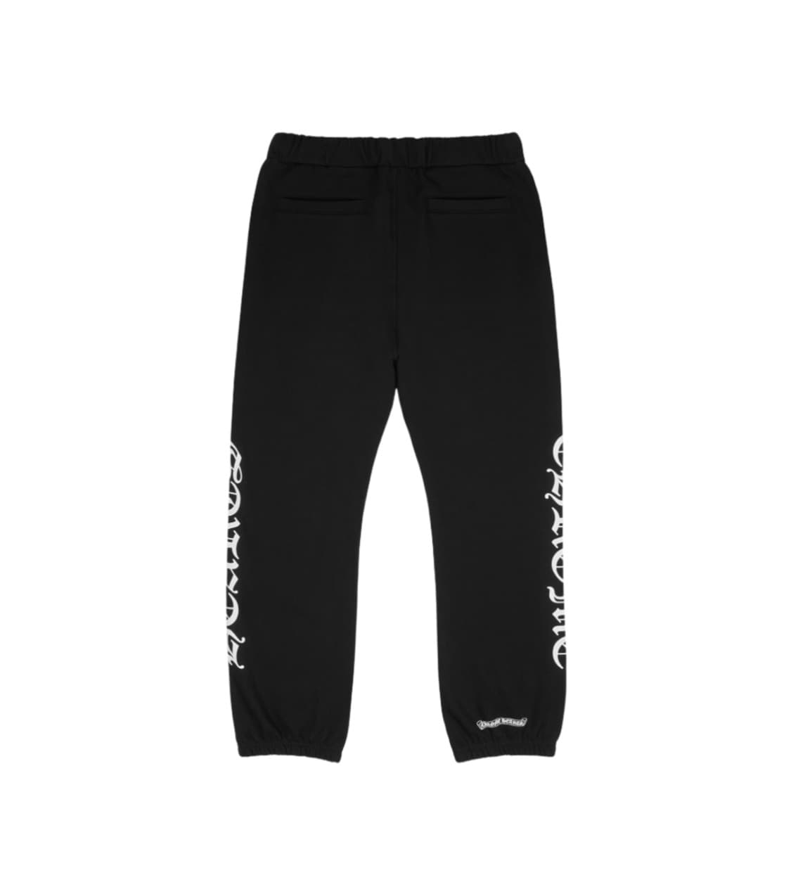 M / 크롬하츠 홀스슈 로고 백 포켓 스웨트팬츠 블랙 상품이미지2