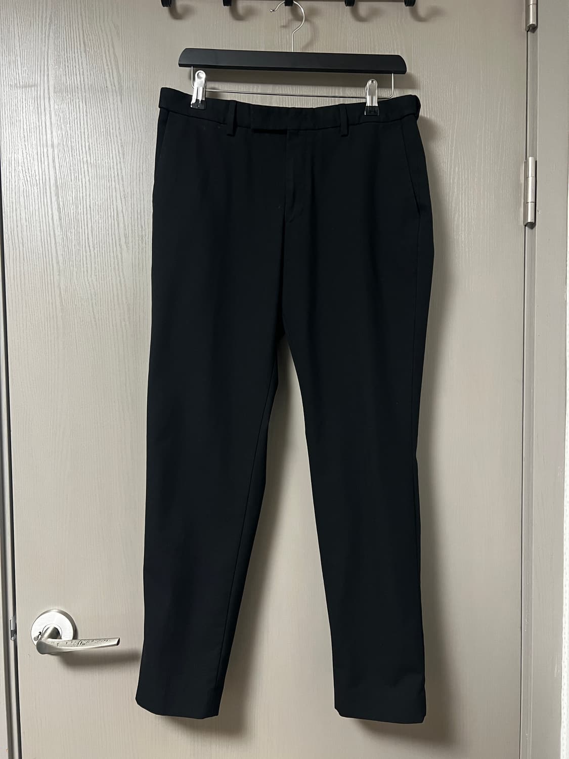 라이트웨이트 스키니 히든 밴딩 크롭 슬랙스 상품이미지1