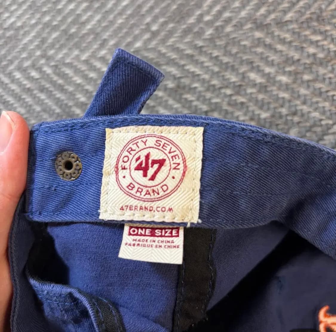 47 뉴욕 메츠 볼캡 네이비 모자(OS) 상품이미지6