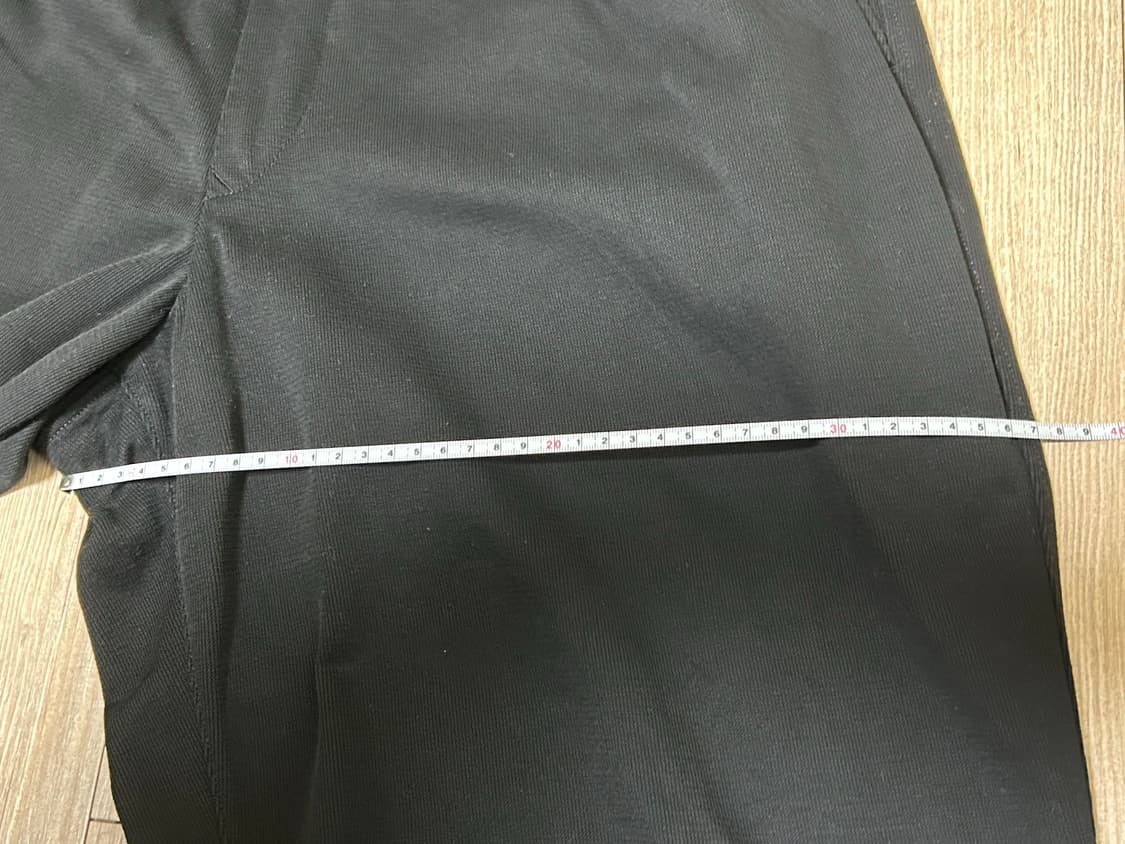 유니클로U 드로스트링 팬츠 블랙 XL 상품이미지7