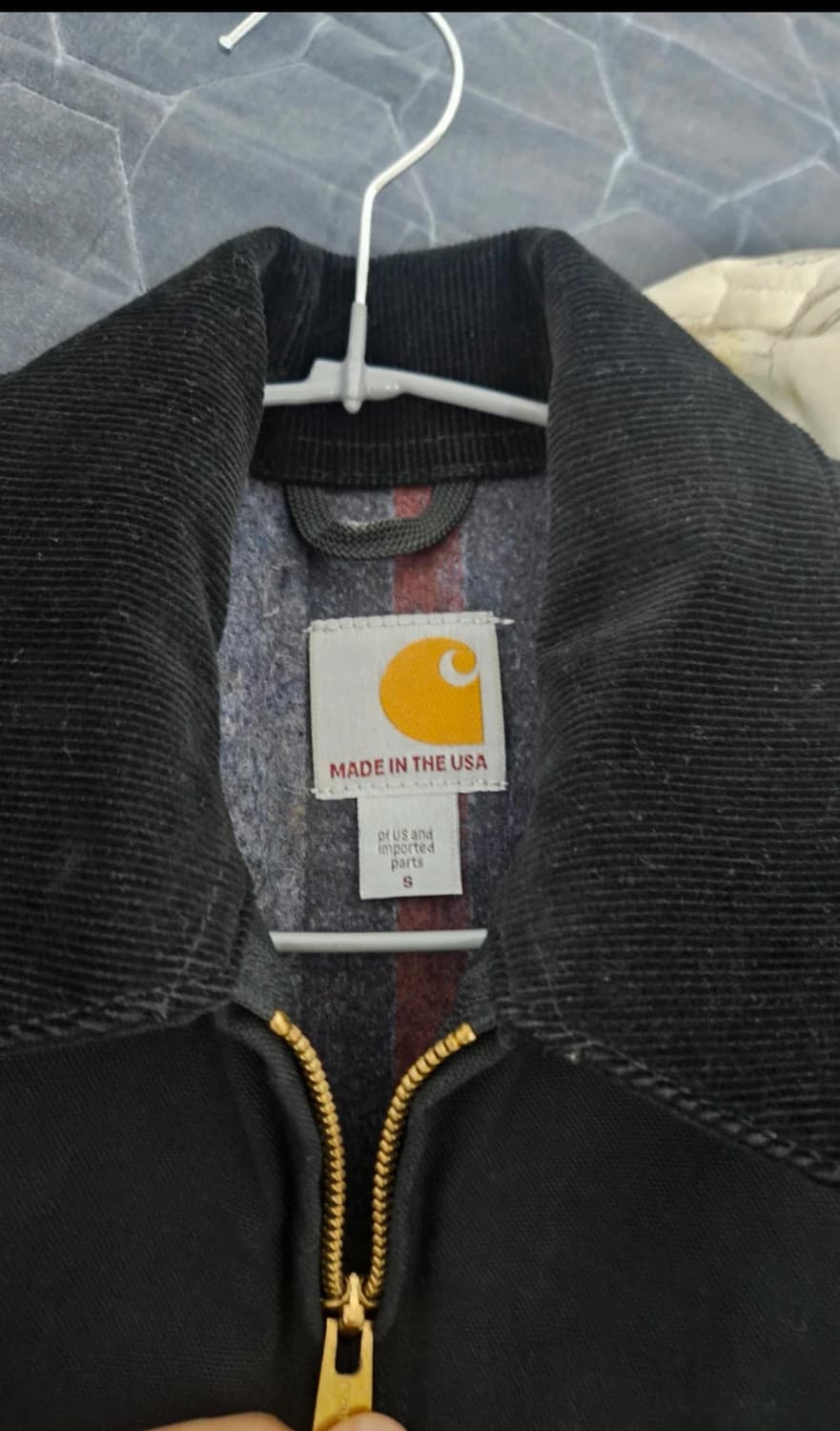 [S] 칼하트 디트로이트 j001 자켓 블랙 정품 상품이미지3