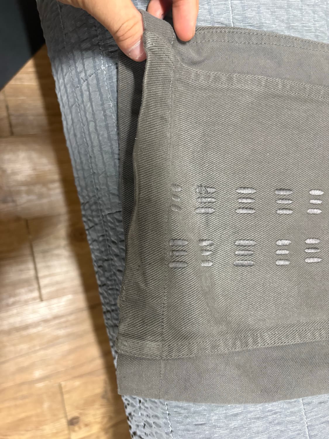 S) 이그노타 코어13 자일로 팬츠 올리브차콜 판매해요. 상품이미지4