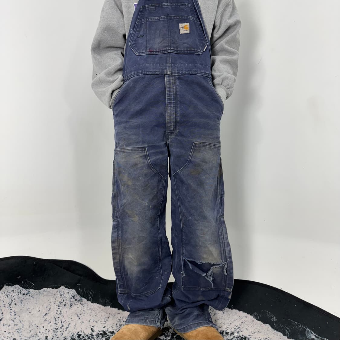 90‘s🇺🇸 Carhartt Double Knee Overall 상품이미지1