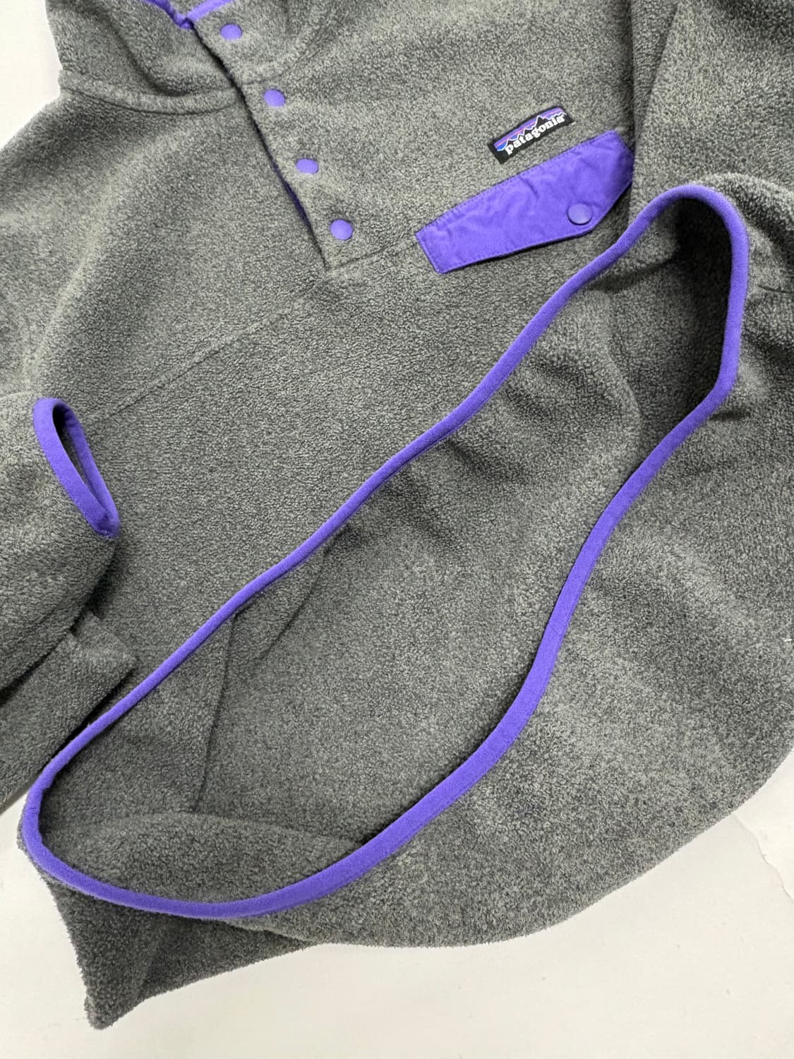 빈티지 파타고니아 신칠라 스냅티 그레이 우먼즈M 상품이미지4