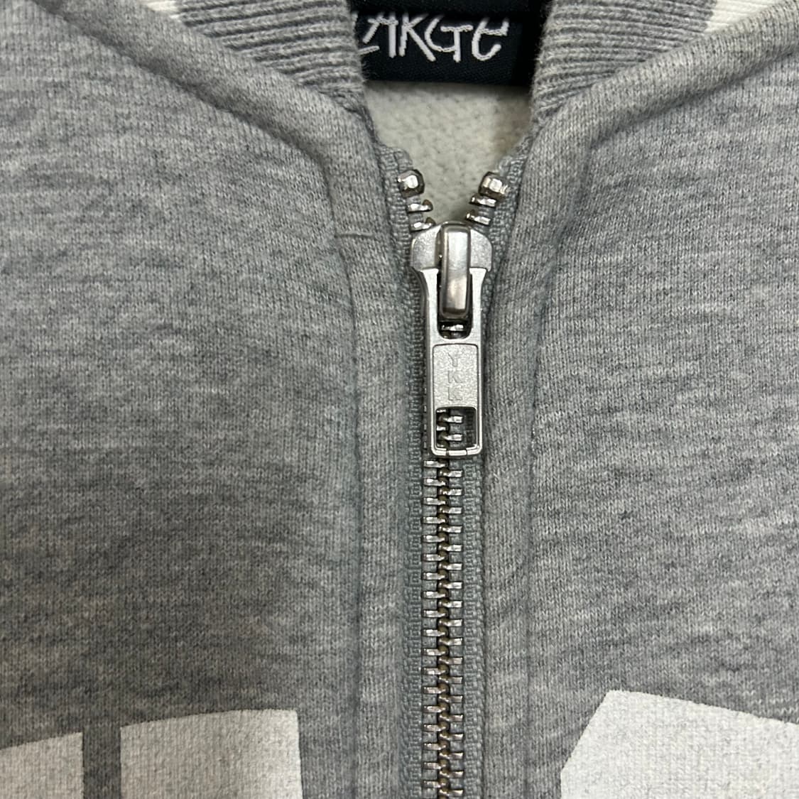 (L) 스투시 Stussy 그레이 코튼 집업 바시티 자켓 상품이미지5