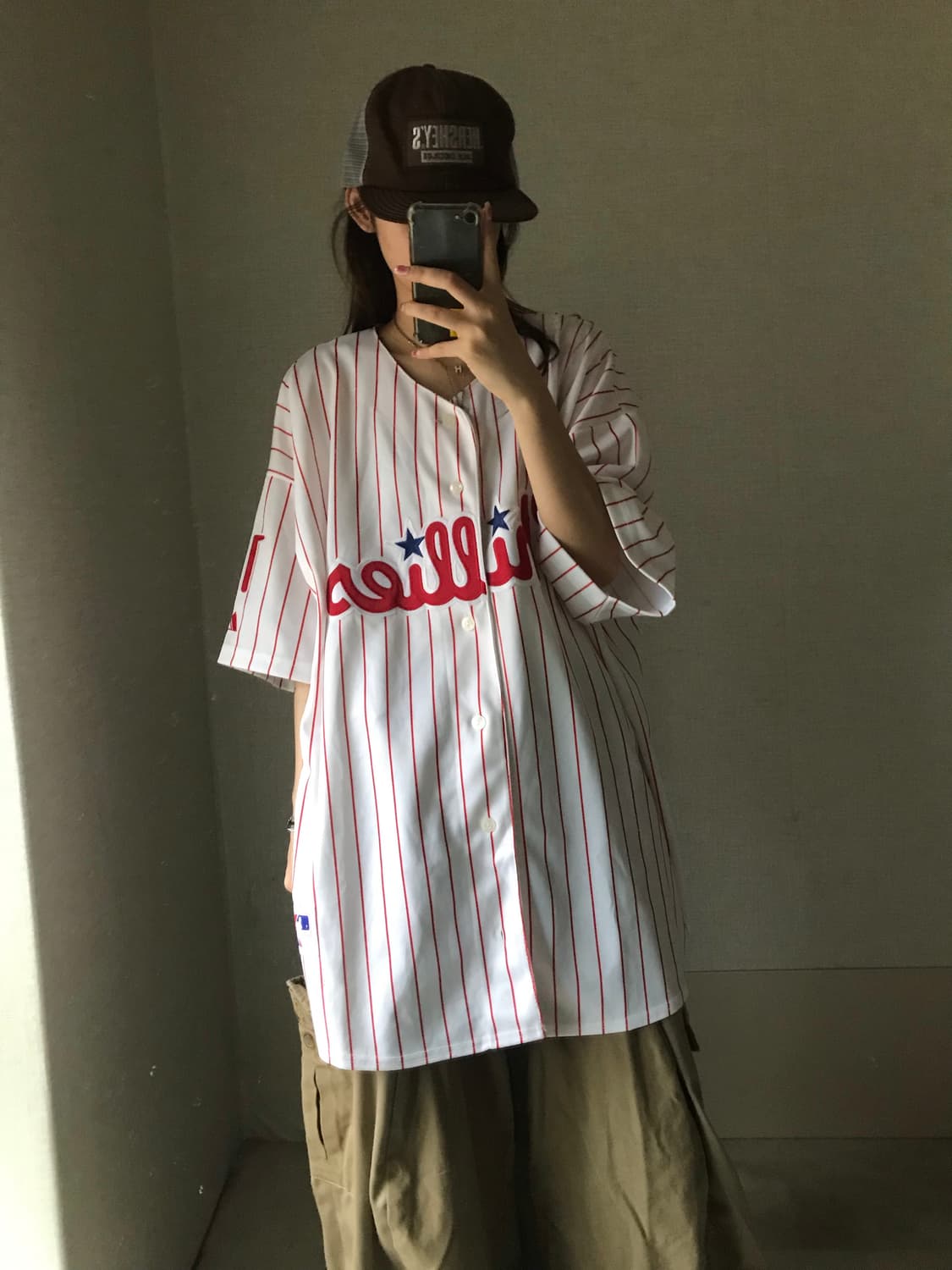 마제스틱 오버핏 반팔유니폼 상품이미지5
