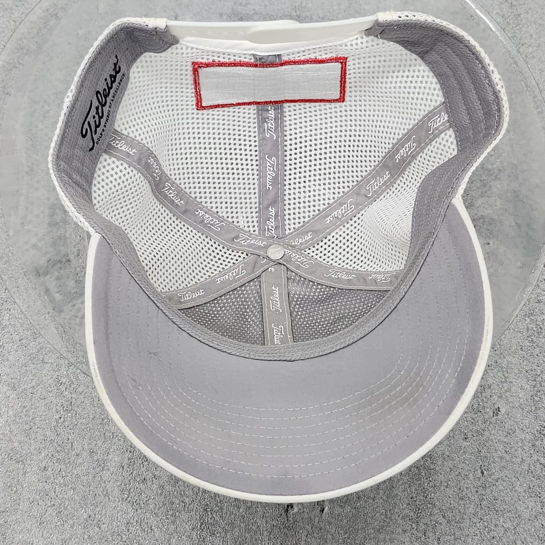 타이틀리스트 정품 Pro V1 골프모자 화이트 상품이미지6