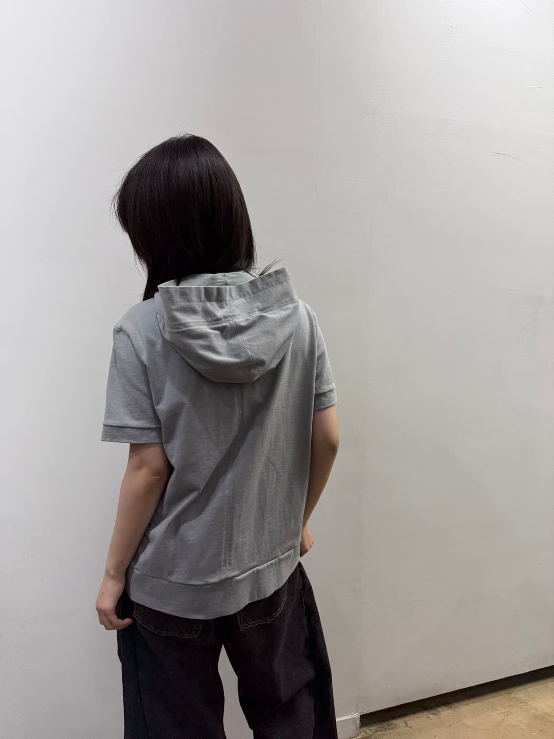 질 샌더 반팔 후드집업 자켓 상품이미지9