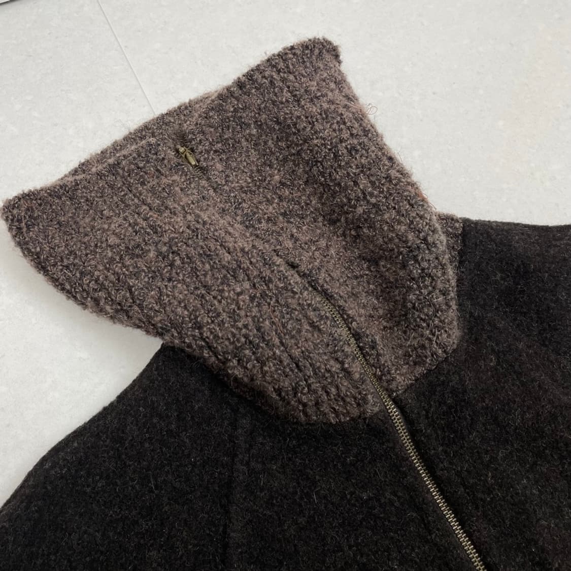 기스바인 GIESSWEIN 오스트리아산 다크브라운 울 워킹 코트  상품이미지4