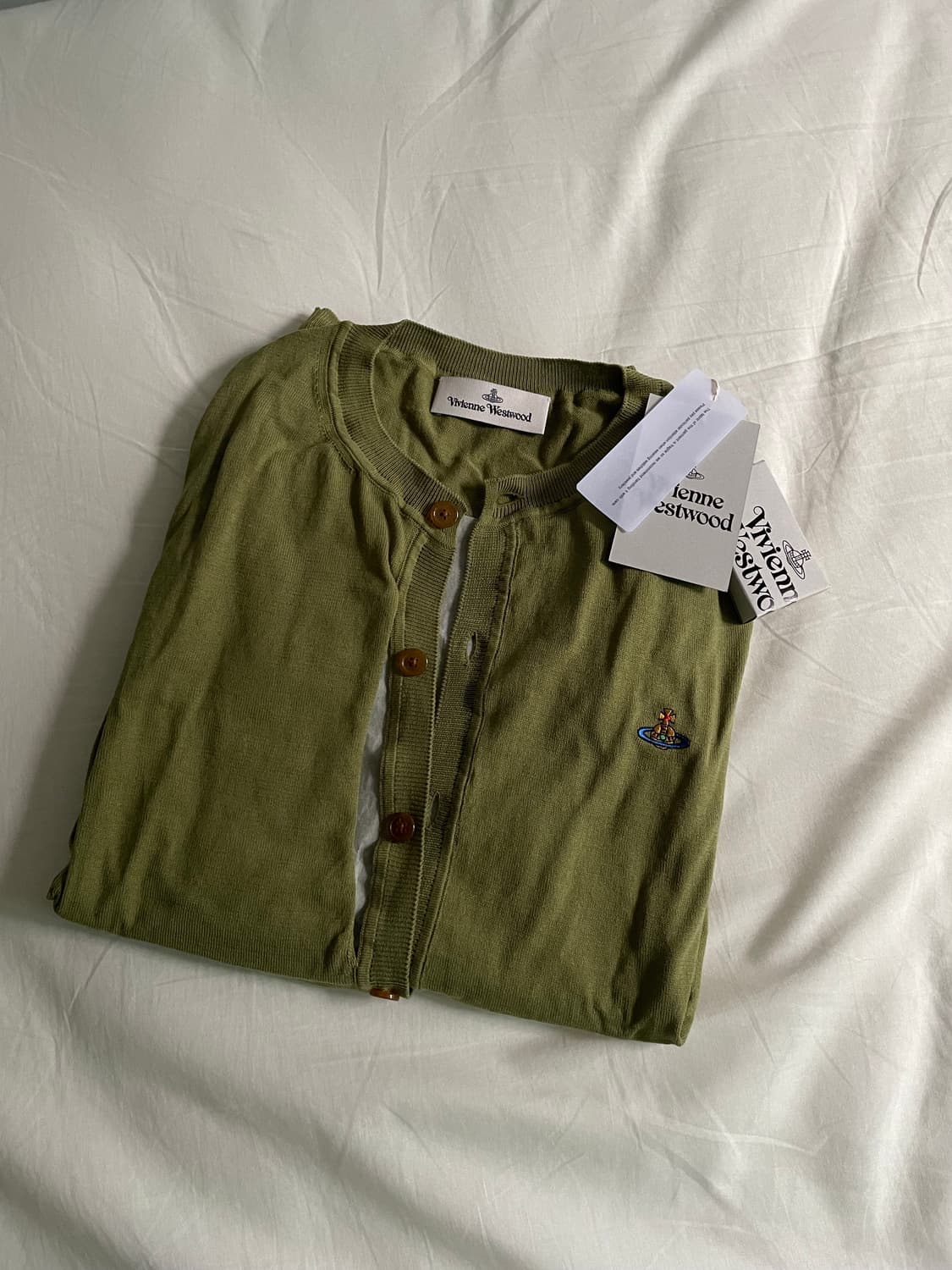 비비안웨스트우드 디스트레스 가디건 XL 상품이미지1