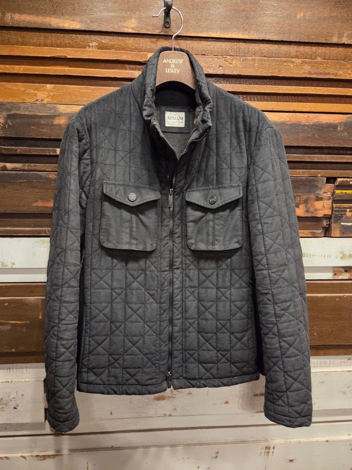 아르마니 꼴레지오니 퀼팅자켓 상품이미지6