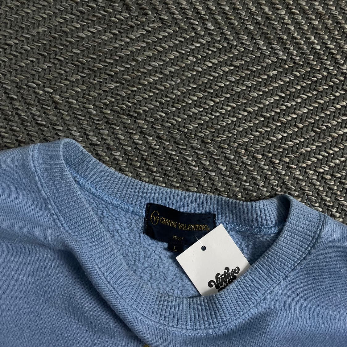 90s 지아니 발렌티노 빅로고 아카이브 맨투맨o 4146 상품이미지5