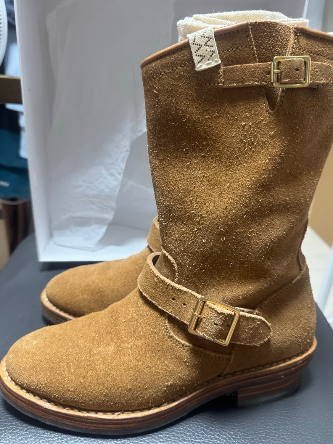 visvim 비즈빔 23ss t.w.o 투부츠 카멜 8사이즈 상품이미지1