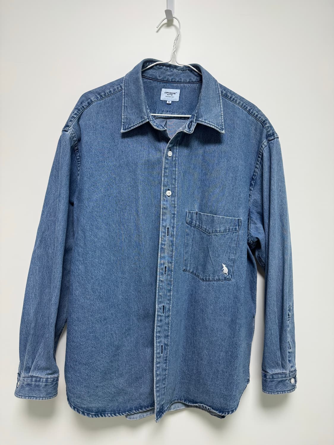 에스피오나지 데님셔츠 M 상품이미지1