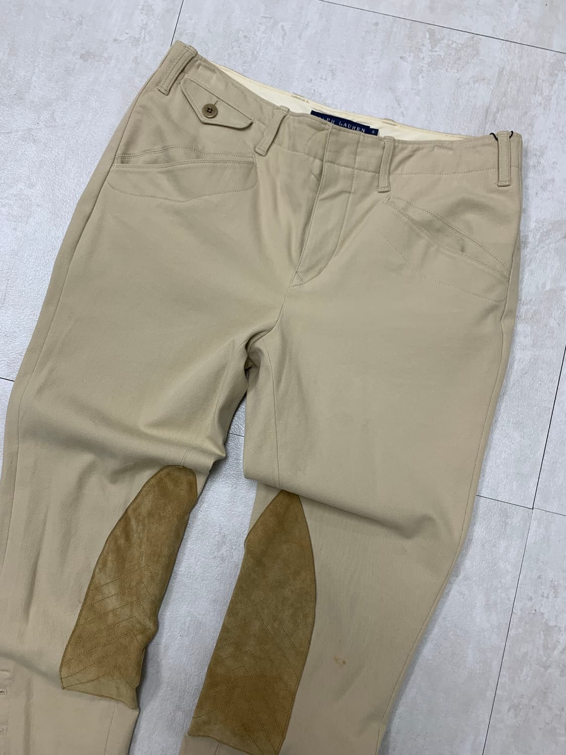 랄프로렌 베이지 코튼 팬츠 #105 상품이미지2