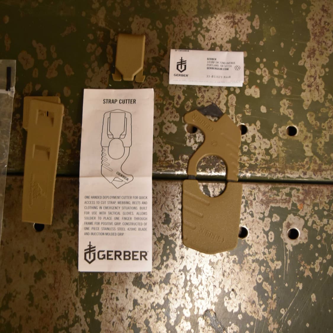 GERBER Strap Cutter (거버 스트랩 커터) 미사용품 상품이미지2