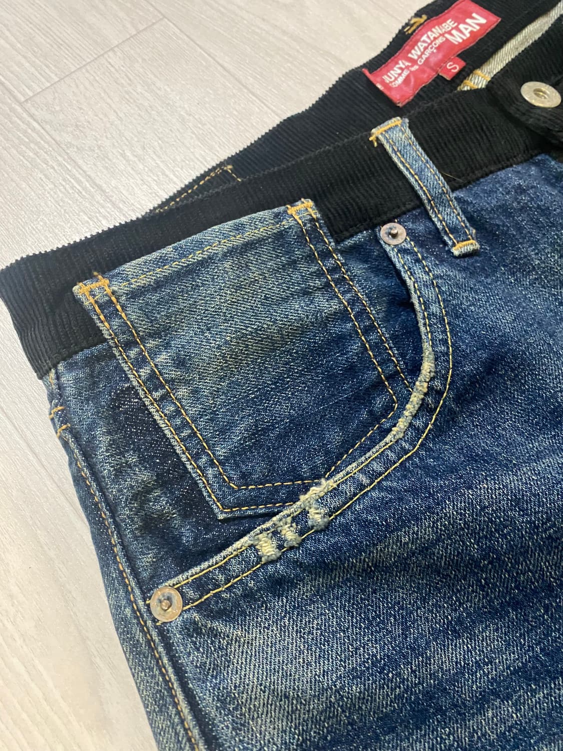 준야와타나베 리바이스 패치데님 상품이미지5