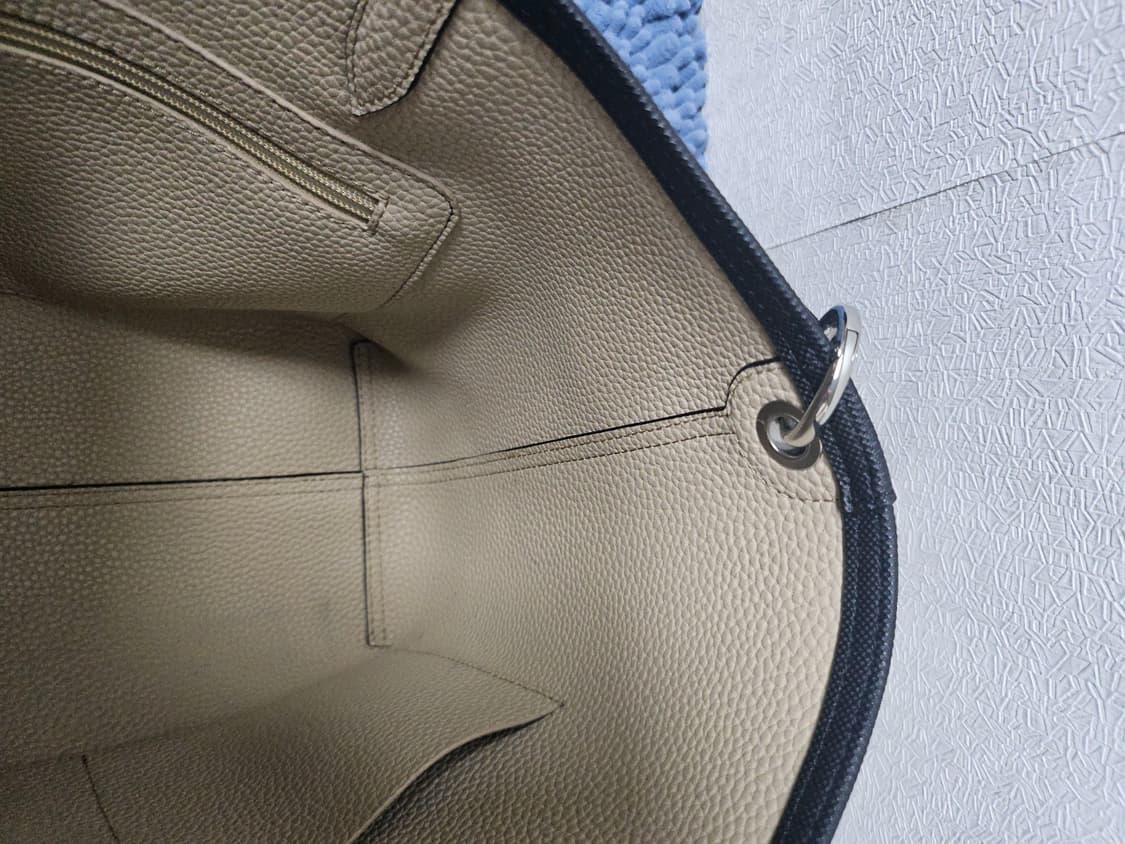 라코스테 블랙 베이지 양면 토트백 크로스백 상품이미지8