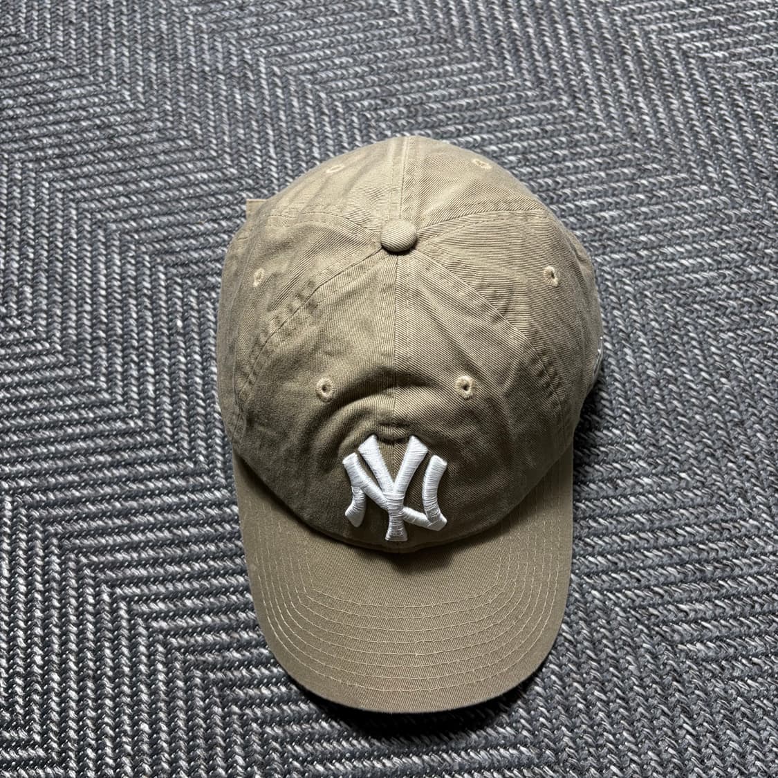 MLB 뉴욕 양키스 볼캡 베이지(OS) 상품이미지2