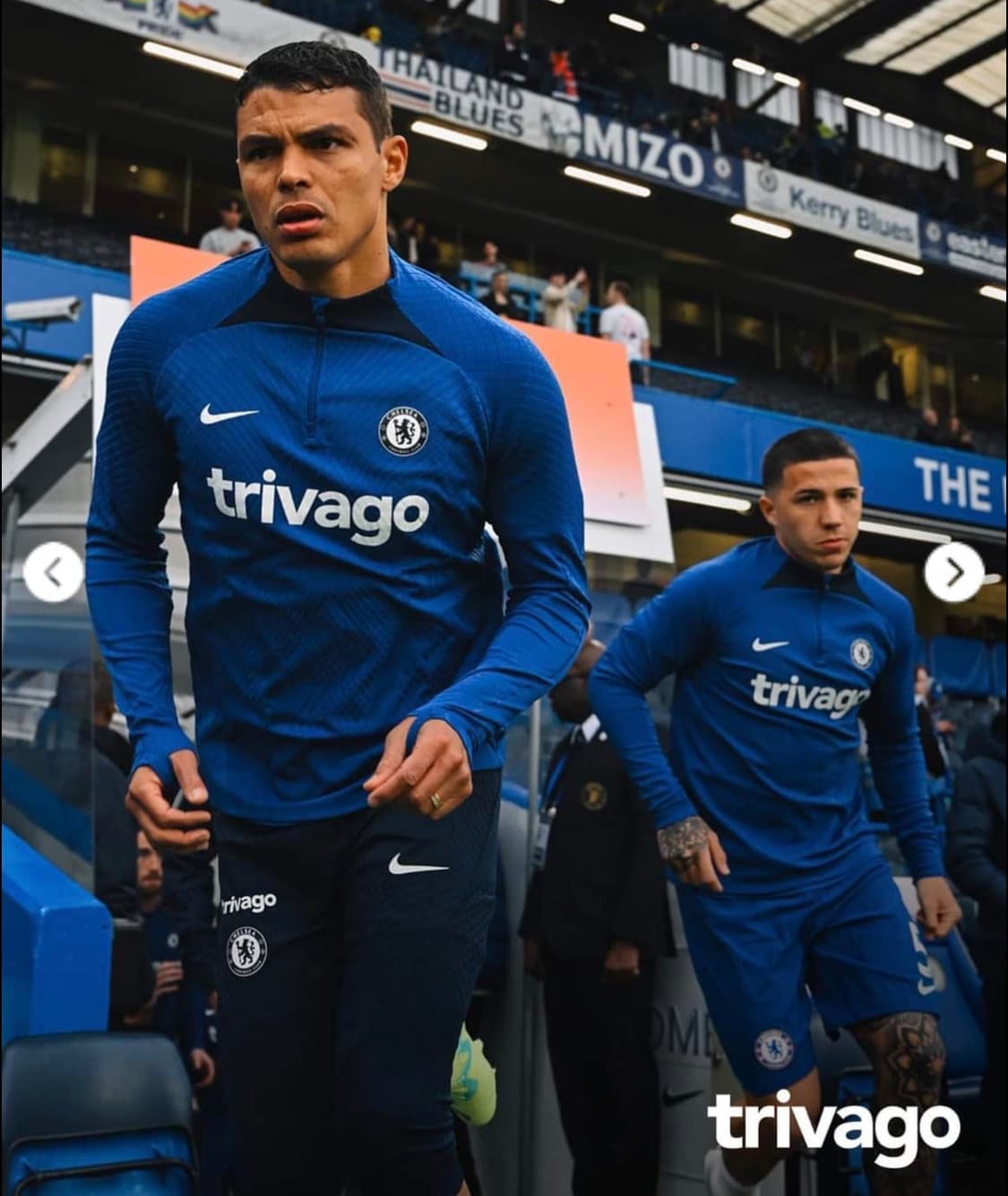 (해외 M) 22 23 나이키 첼시 스트라이크 트레이닝 드릴탑 유니폼 상품이미지2