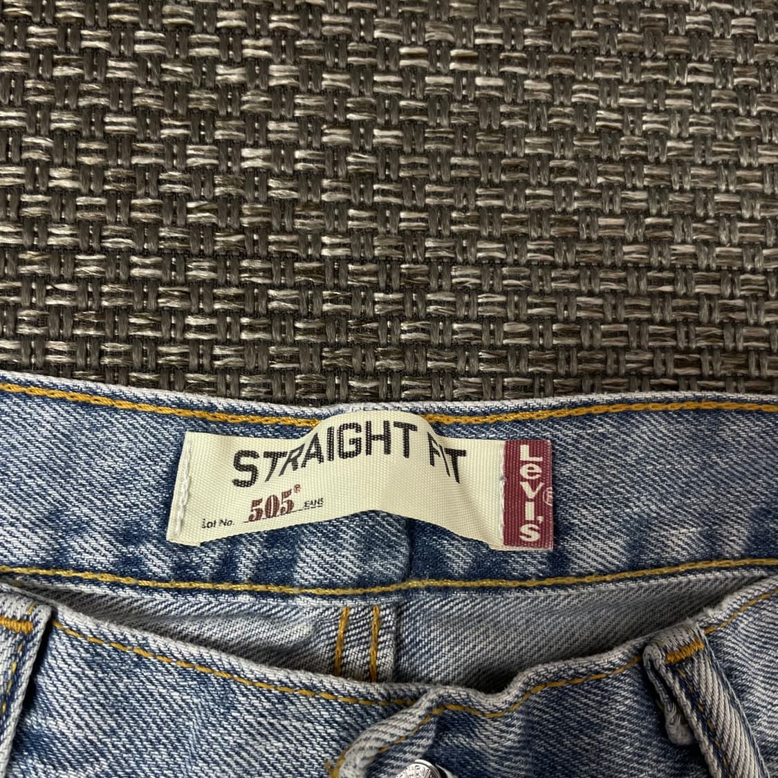 (32) 리바이스 505 스트레이트핏 32X30 연청 데님 팬츠 상품이미지3