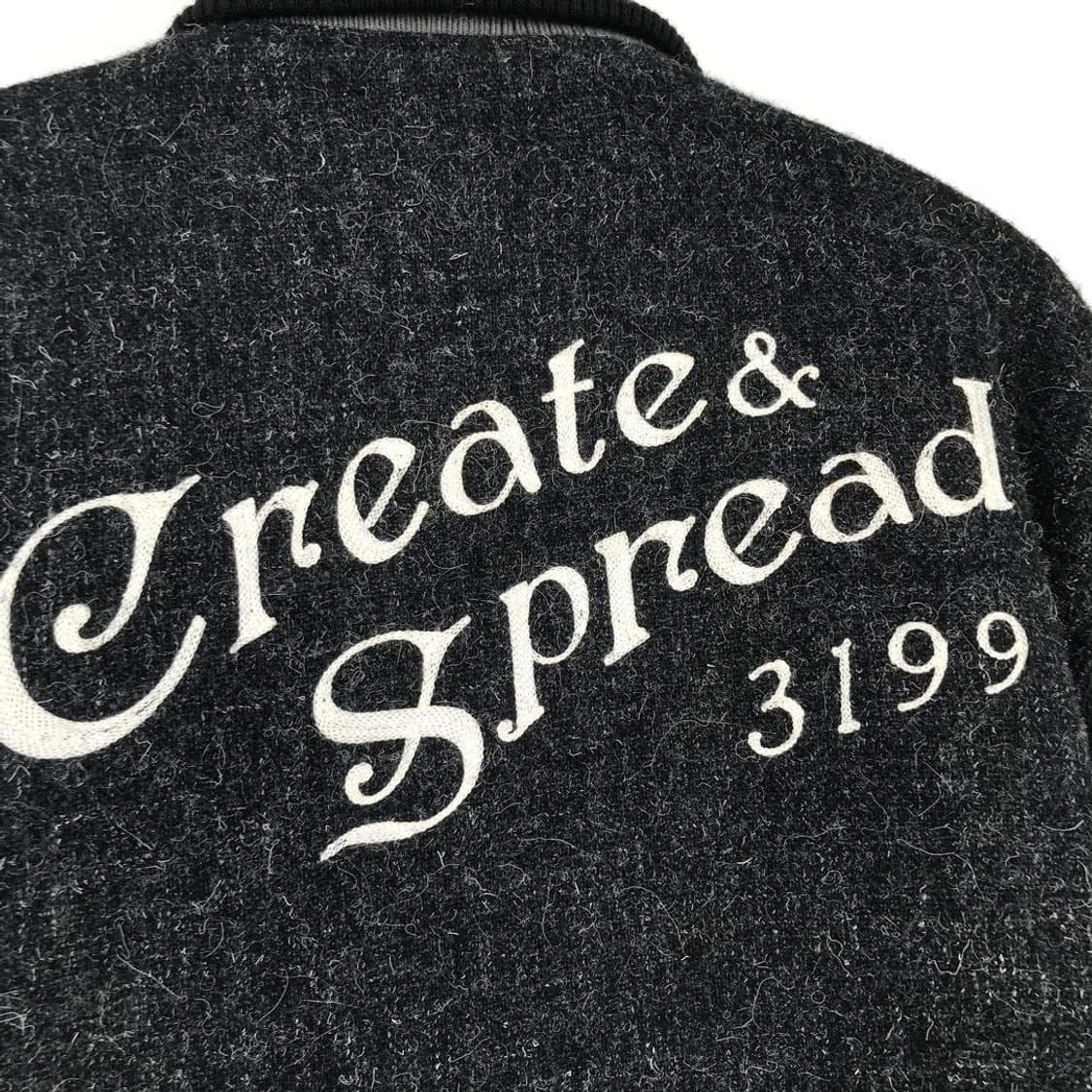 트로피클로딩 캔버스 소가죽 스타디움 자켓 바시티 상품이미지7