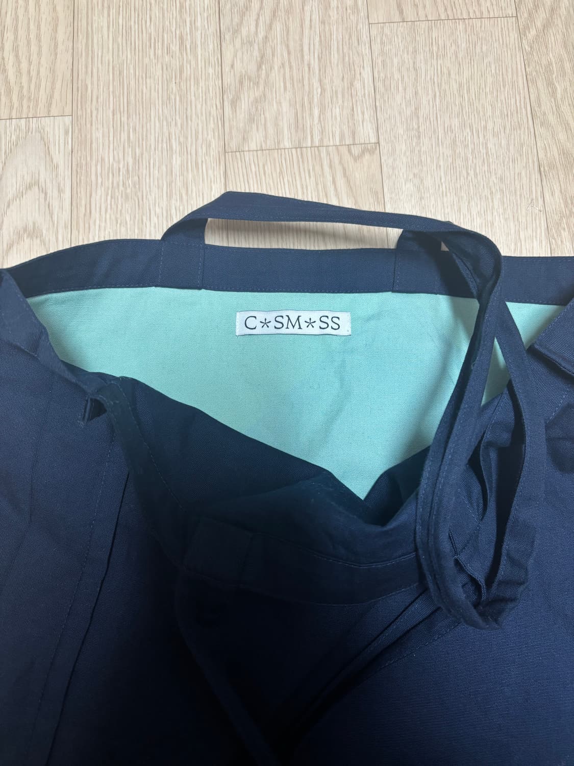 COSMOSS(코스모스) 에코백 네이비 판매 상품이미지7