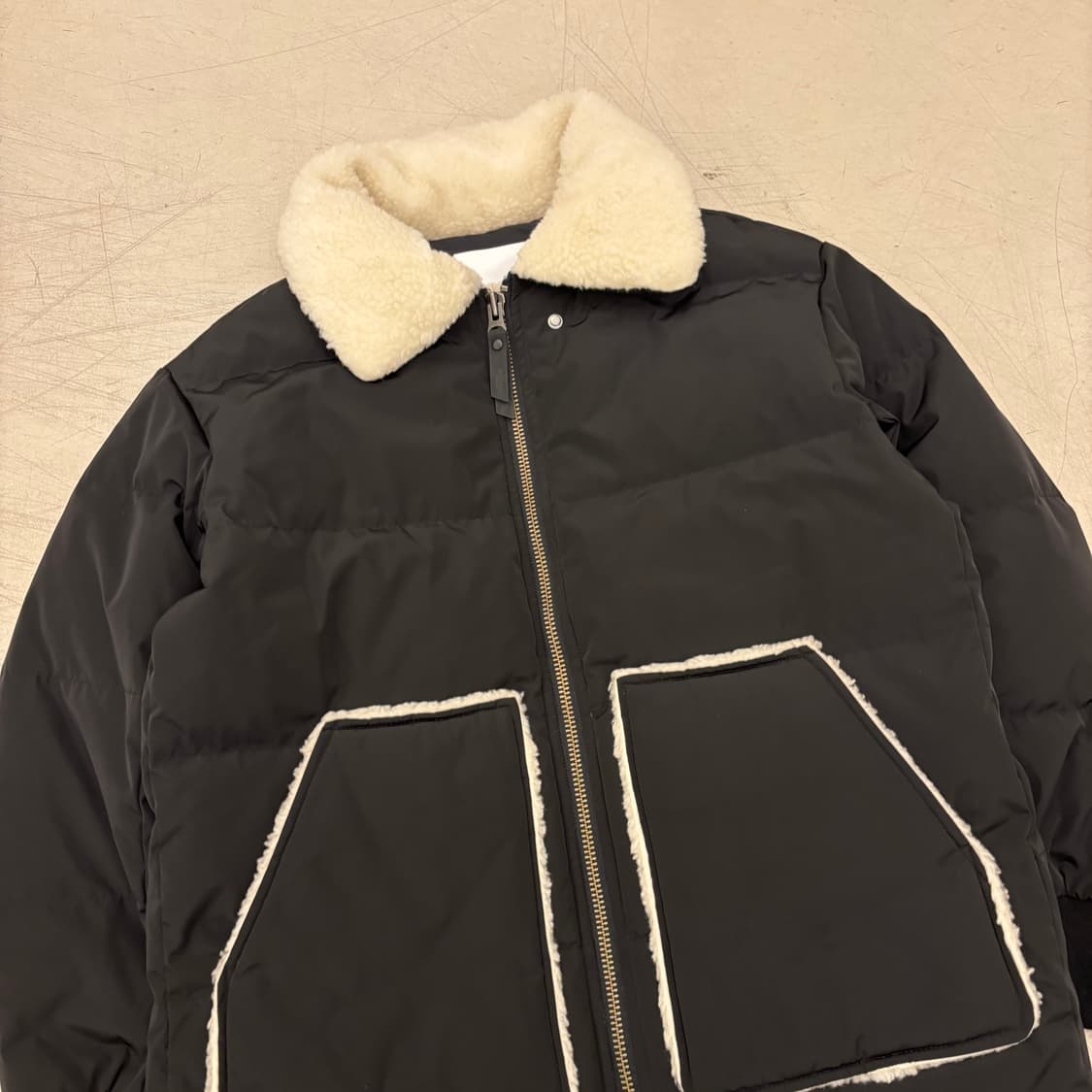 빈폴 구스다운 양털 패딩 상품이미지2