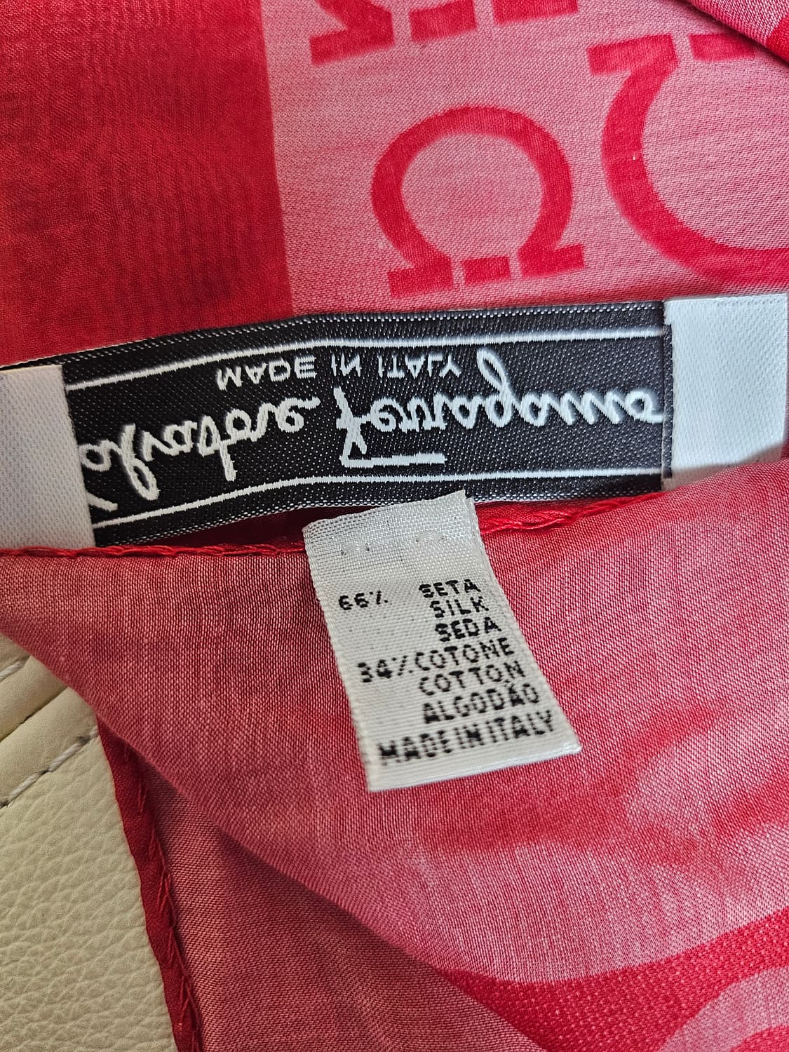 페라가모 정품 숄 스카프 상품이미지4