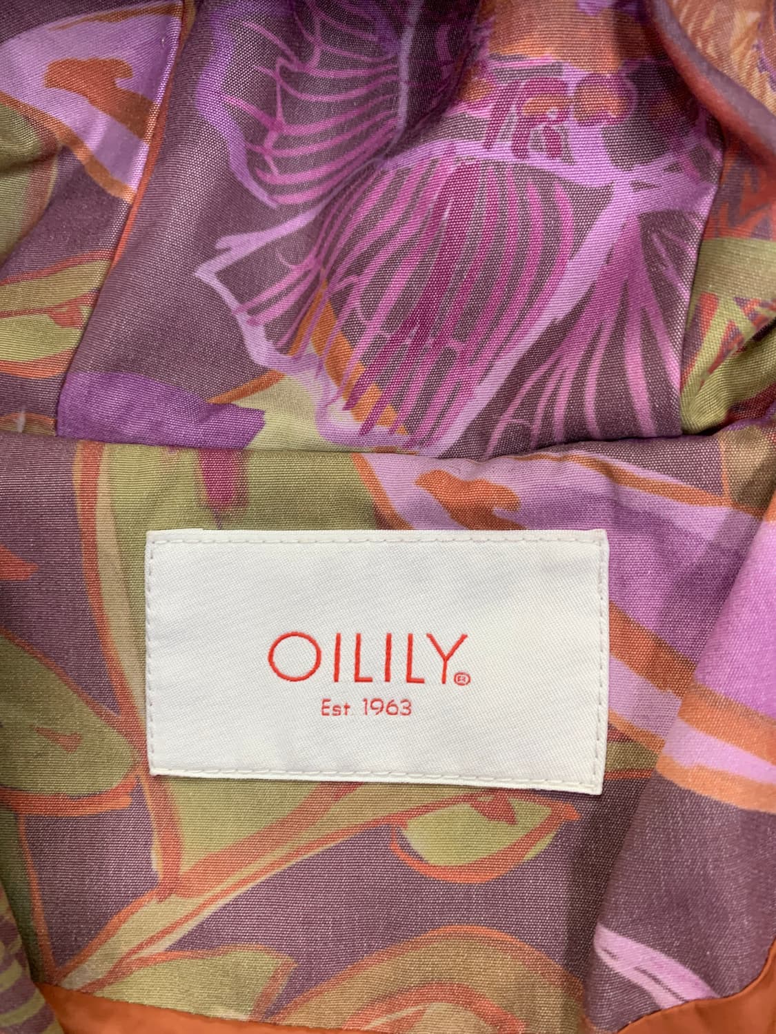 오일릴리 패턴 후드 코트 36 상품이미지4