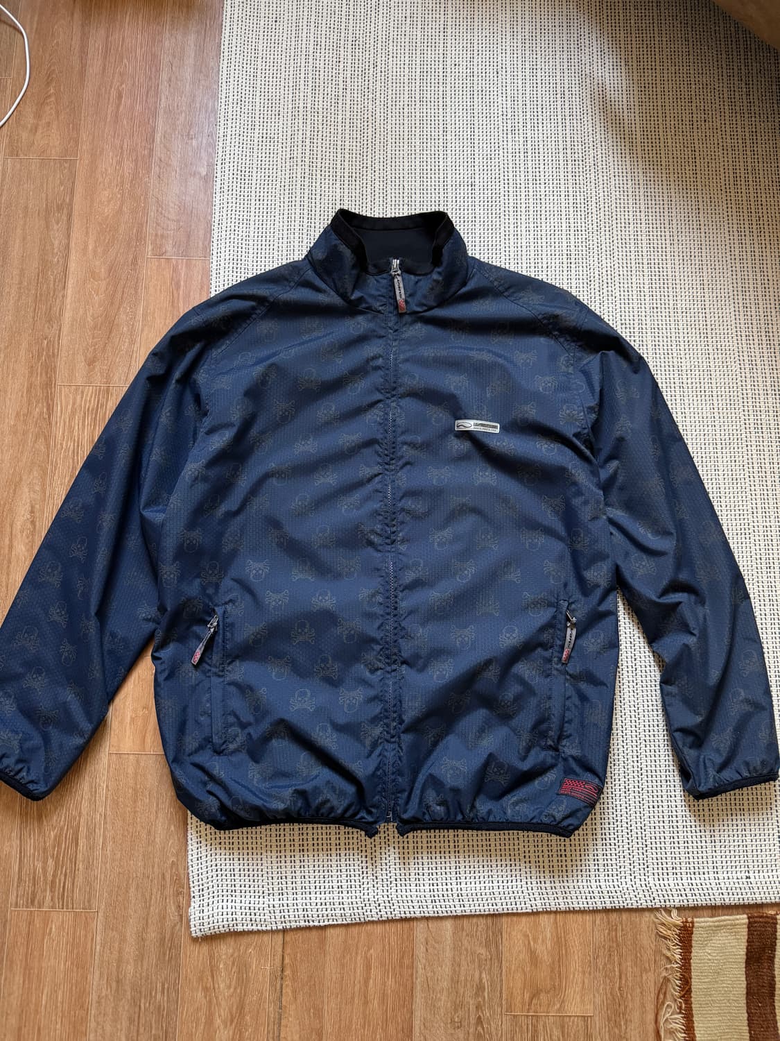 90s 올드 반스 스컬 윈드브레이커 상품이미지1