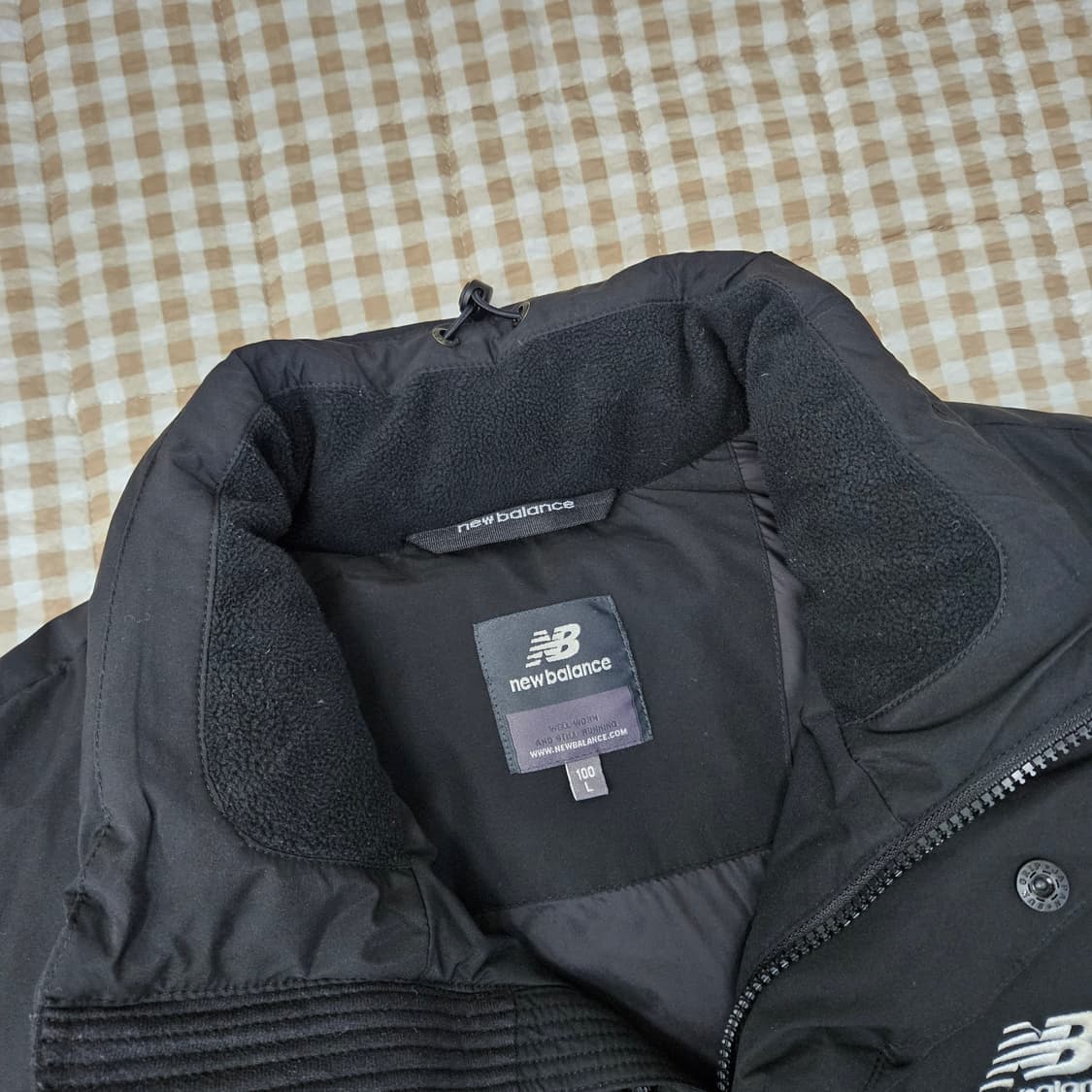 뉴발란스 액티브 구스다운 겨울패딩 남자100 상품이미지2