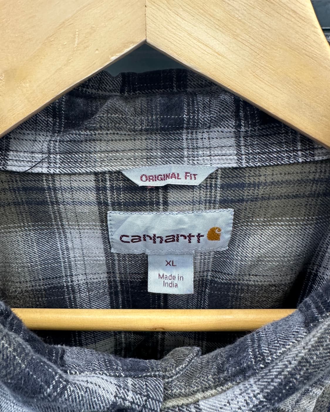 (XL)칼하트 헤비울 체크셔츠-M1756 상품이미지3