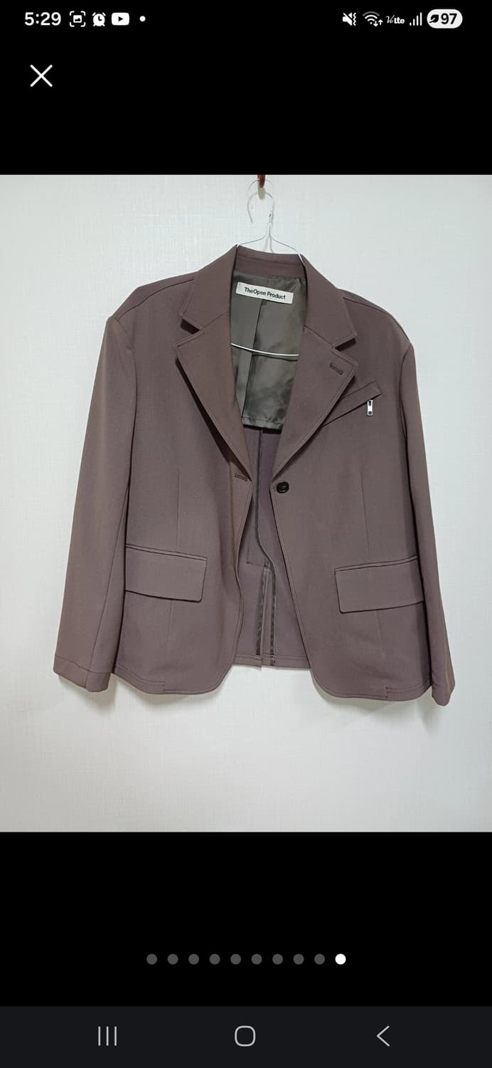 더오픈프로덕트 집포켓 자켓 퍼플 상품이미지10