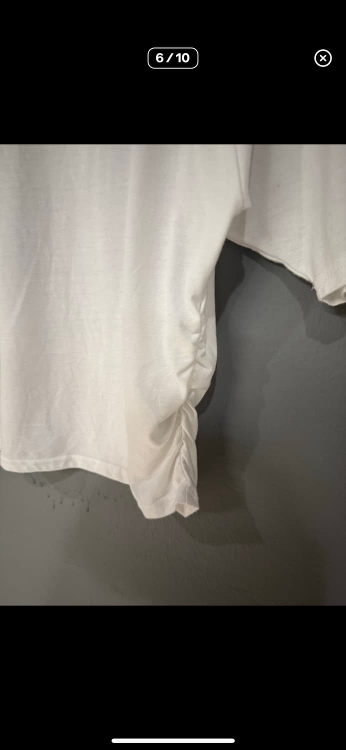 Dig deep wings detail off-shoulder top 상품이미지2