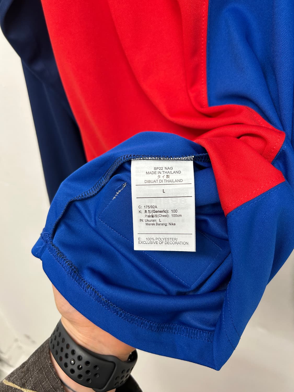 나이키 바르셀로나 1899-1999 긴팔 져지 상품이미지8