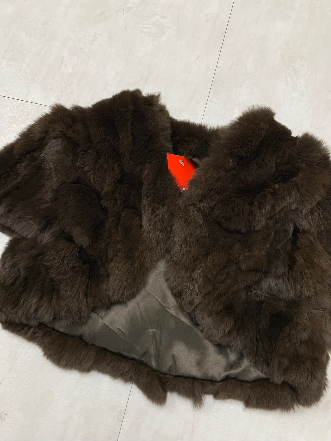 갸루 브라운 퍼 베스트 #03 상품이미지2