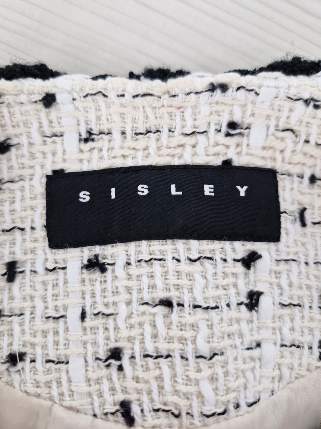 시슬리(SISLEY)24년 달리아 트위드 자바라 자켓 상품이미지8