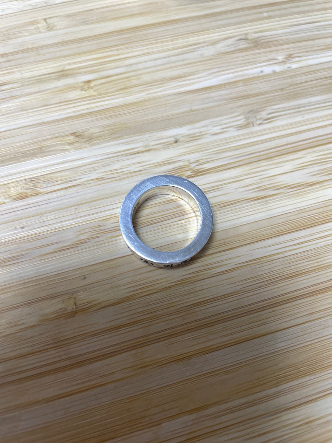 [US 7] 크롬하츠 포에버링 6mm US 7사이즈 판매합니다 상품이미지3